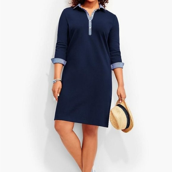 Talbots Dresses & Skirts - (SOLD) TALBOTS Collared Shift Dress Medium Petite Size